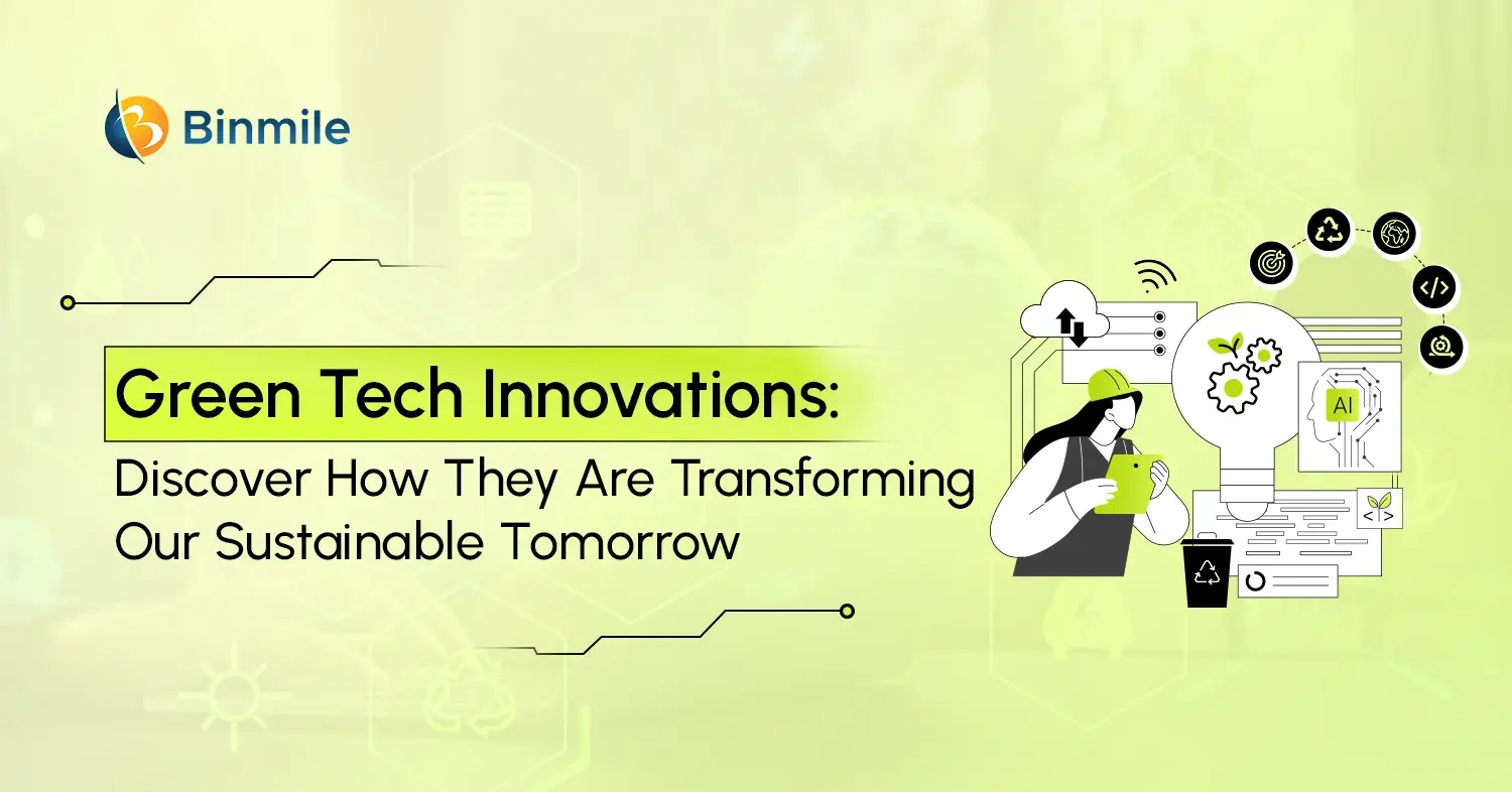 Role of Green Technology Innovations in Software Development | Binmile