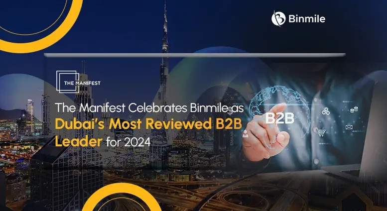 The Manifest Celebrates Binmile as Dubai’s Most Reviewed B2B Leader for 2024