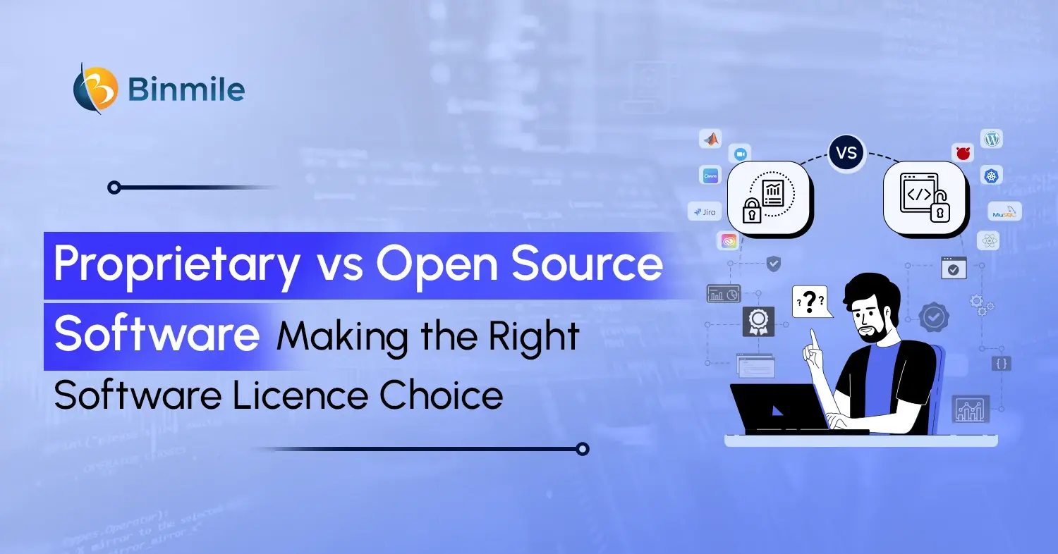 Proprietary vs Open Source Software | Binmile