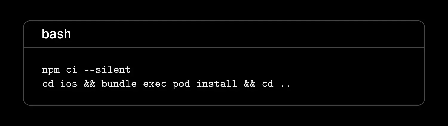 Dependencies and Project Setup | Binmile