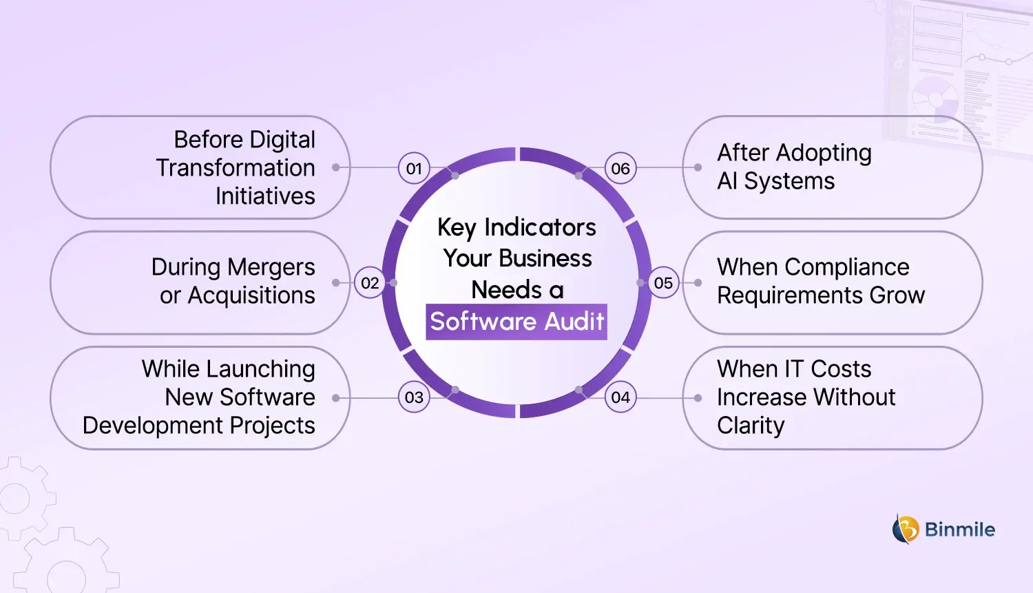 Software Audit key indicators